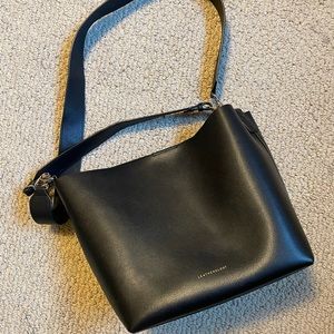 Leatherology bucket bag black